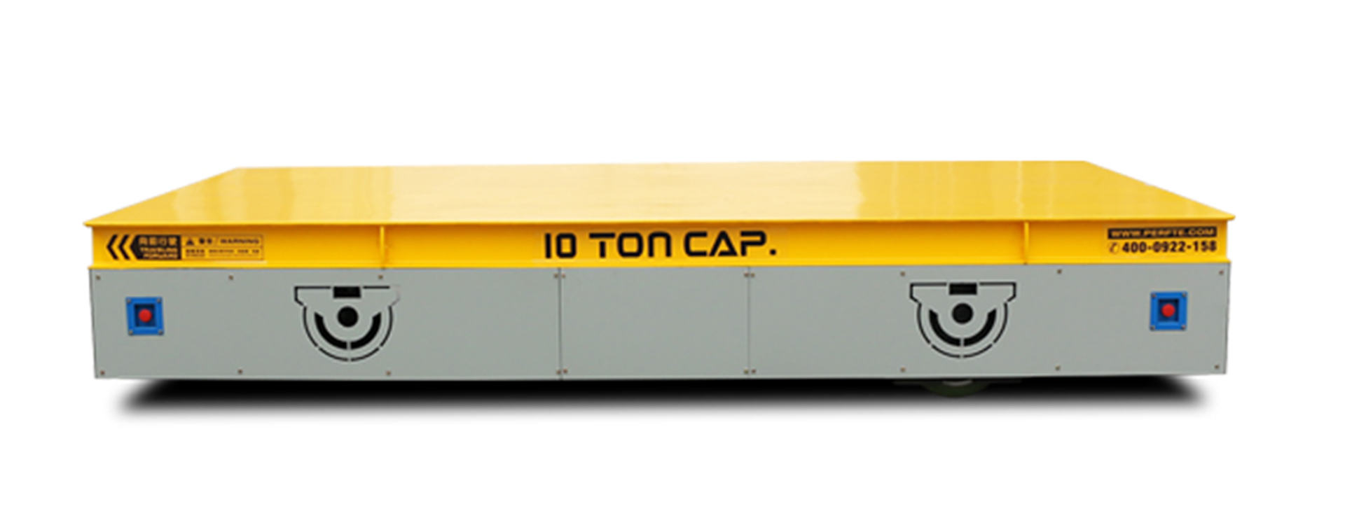 10T無(wú)軌電動(dòng)平車