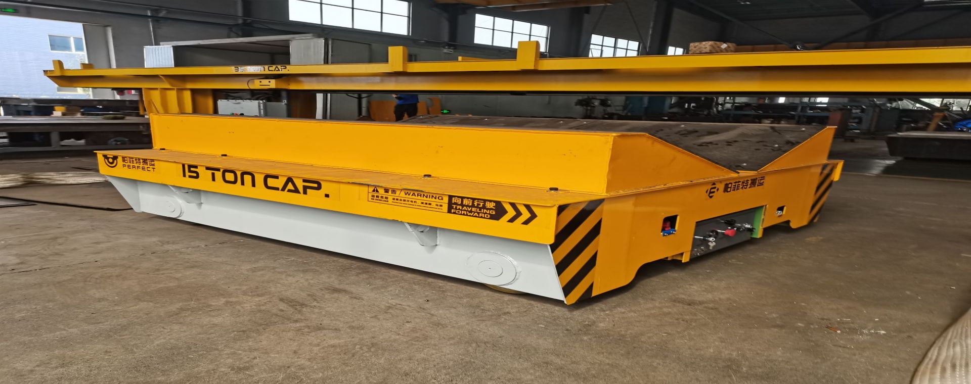 太原市10T無軌升降膠輪車