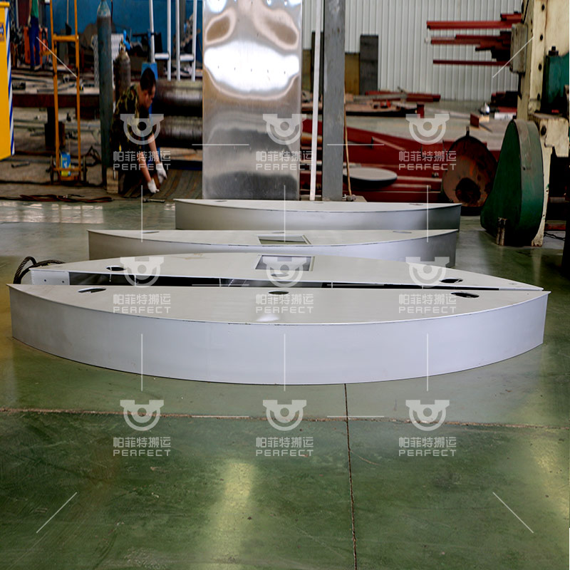 軌道轉(zhuǎn)彎車廠家實景圖